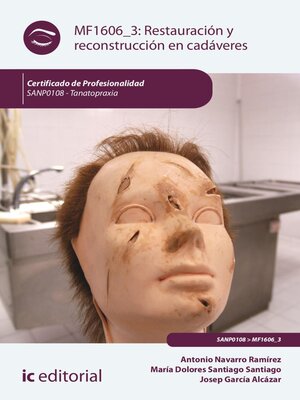 cover image of Restauración y reconstrucción en cadáveres. SANP0108